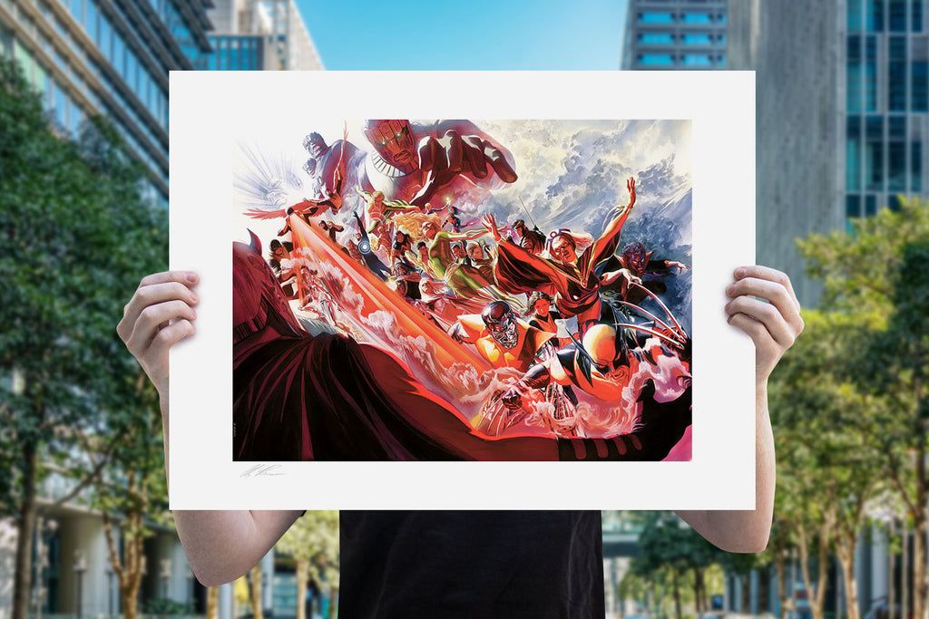 Evolution Marvel Art Print