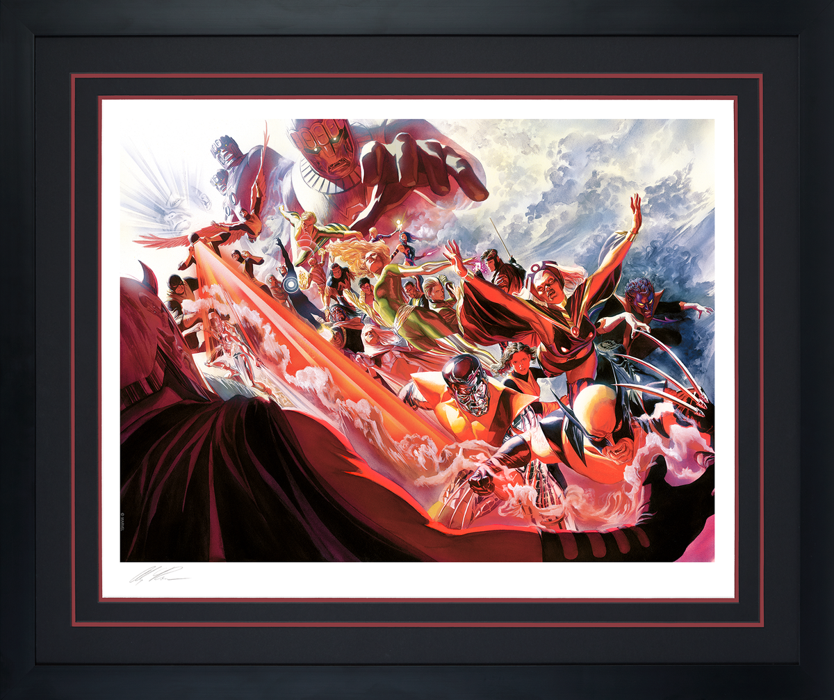 Evolution Marvel Art Print