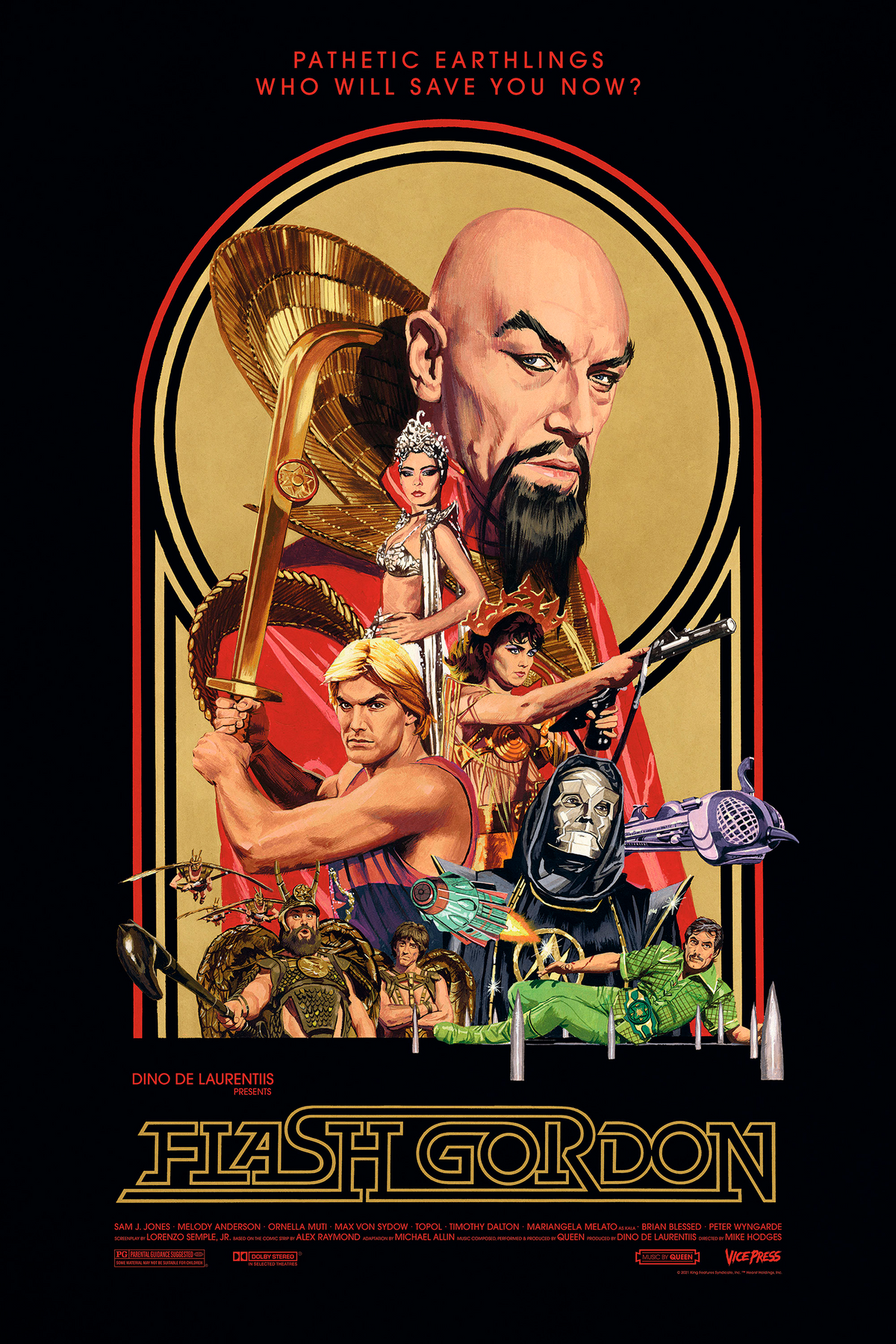 Flash Gordon Art Print