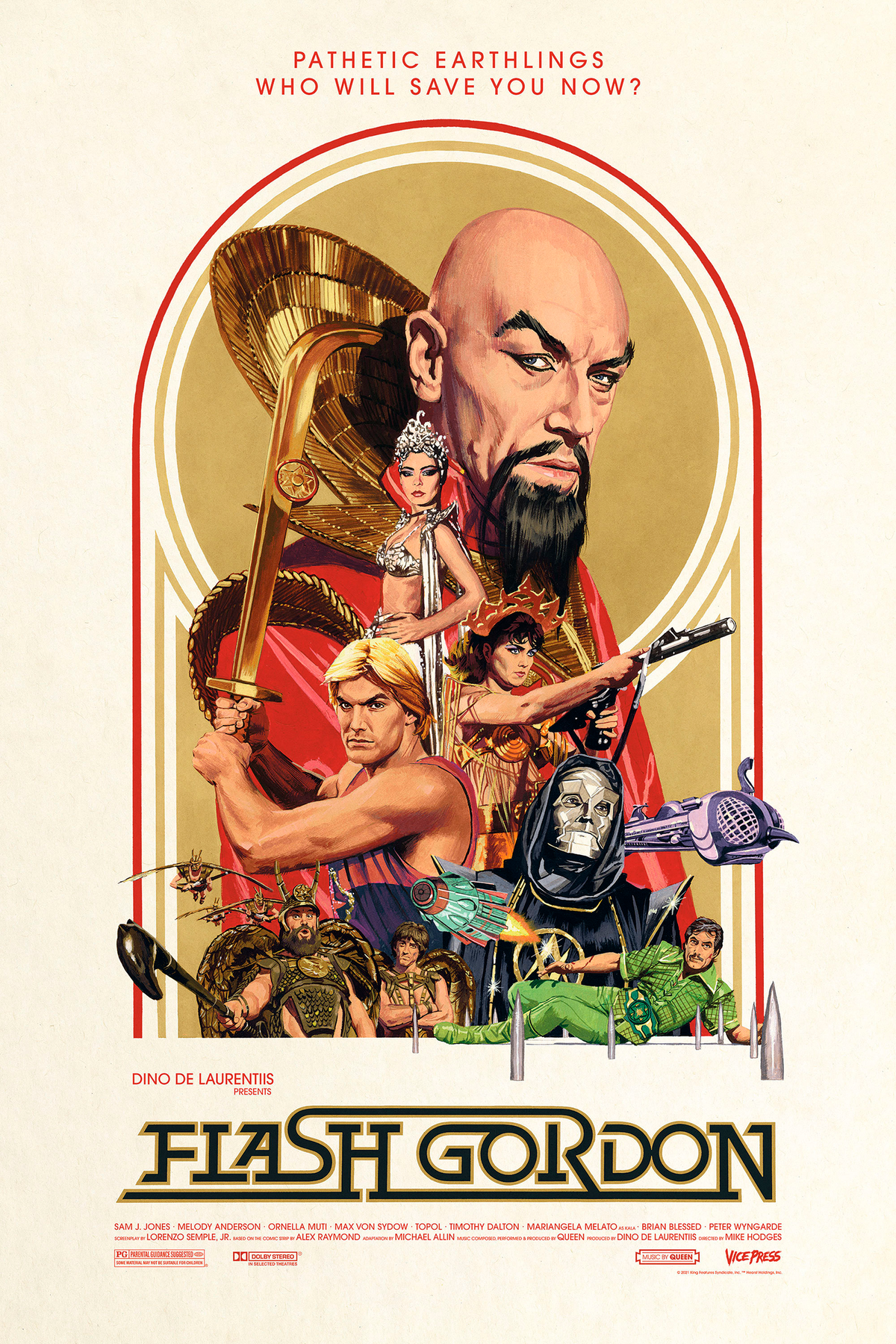 Flash Gordon Art Print
