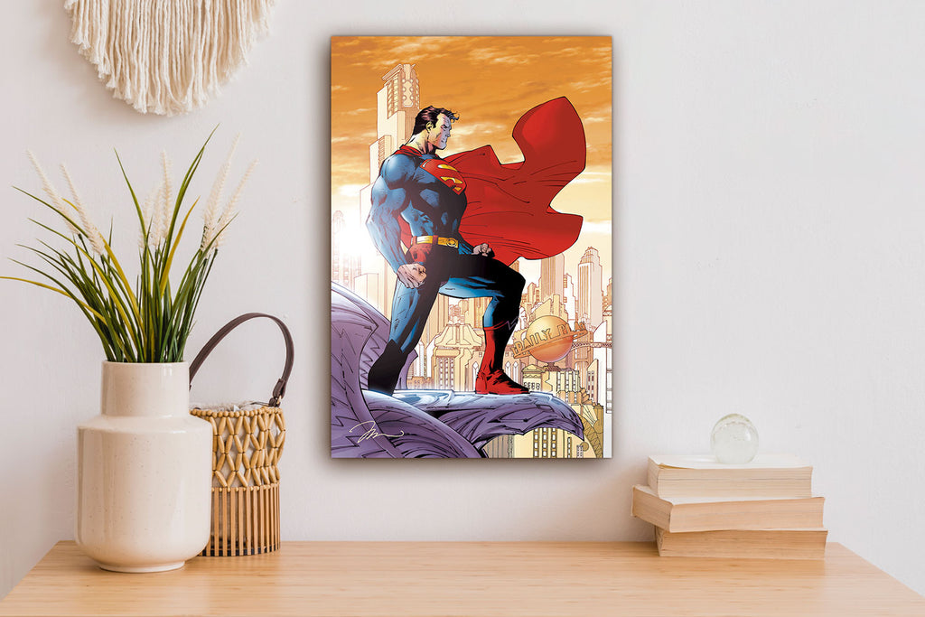 For Tomorrow DC Superman Art Print