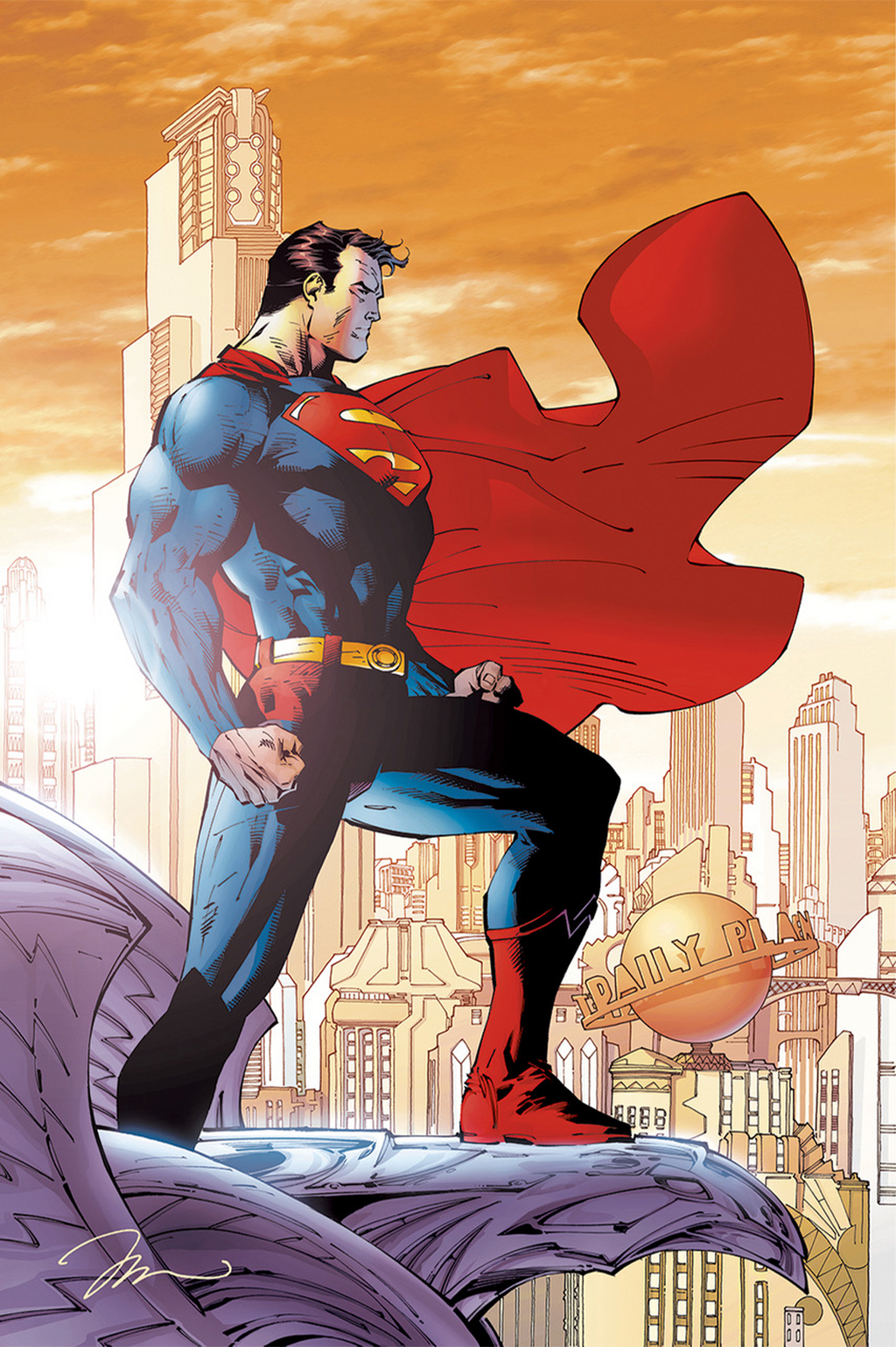 For Tomorrow DC Superman Art Print