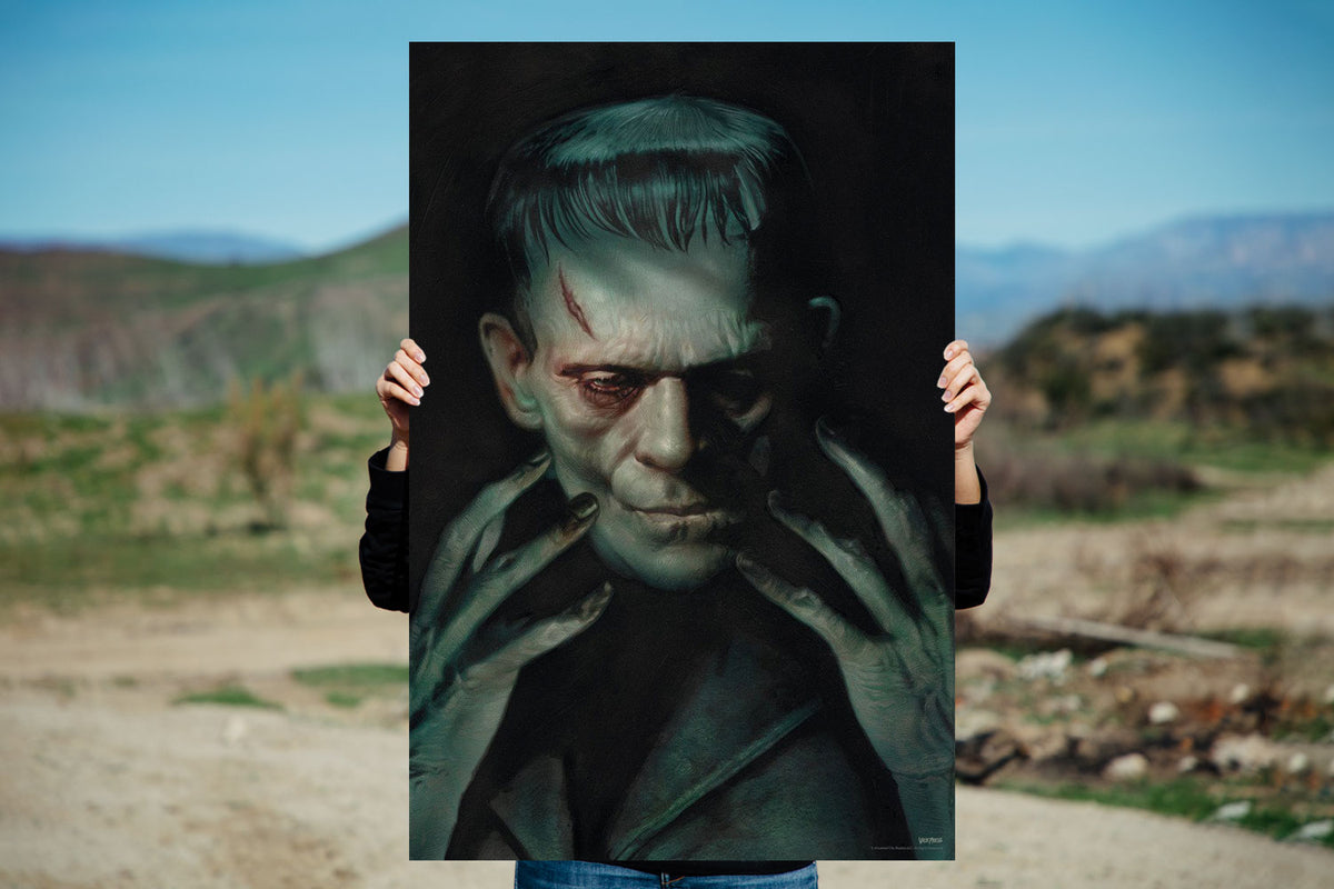 Frankenstein Universal Monsters Art Print
