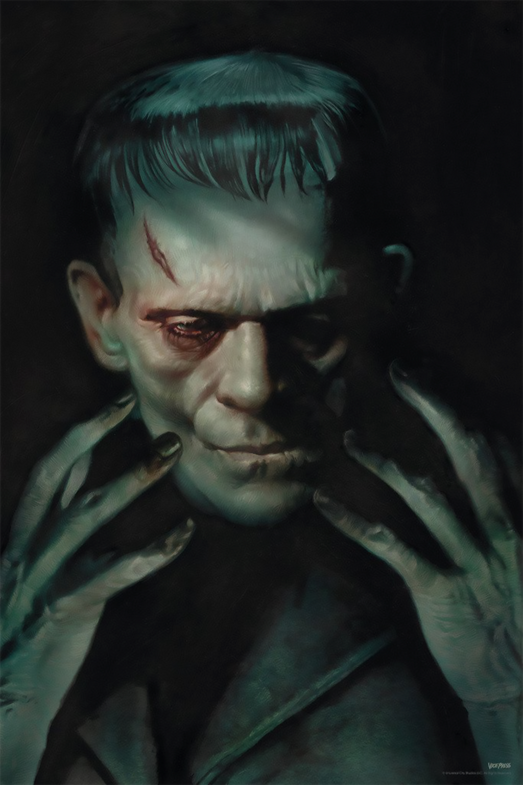Frankenstein Universal Monsters Art Print