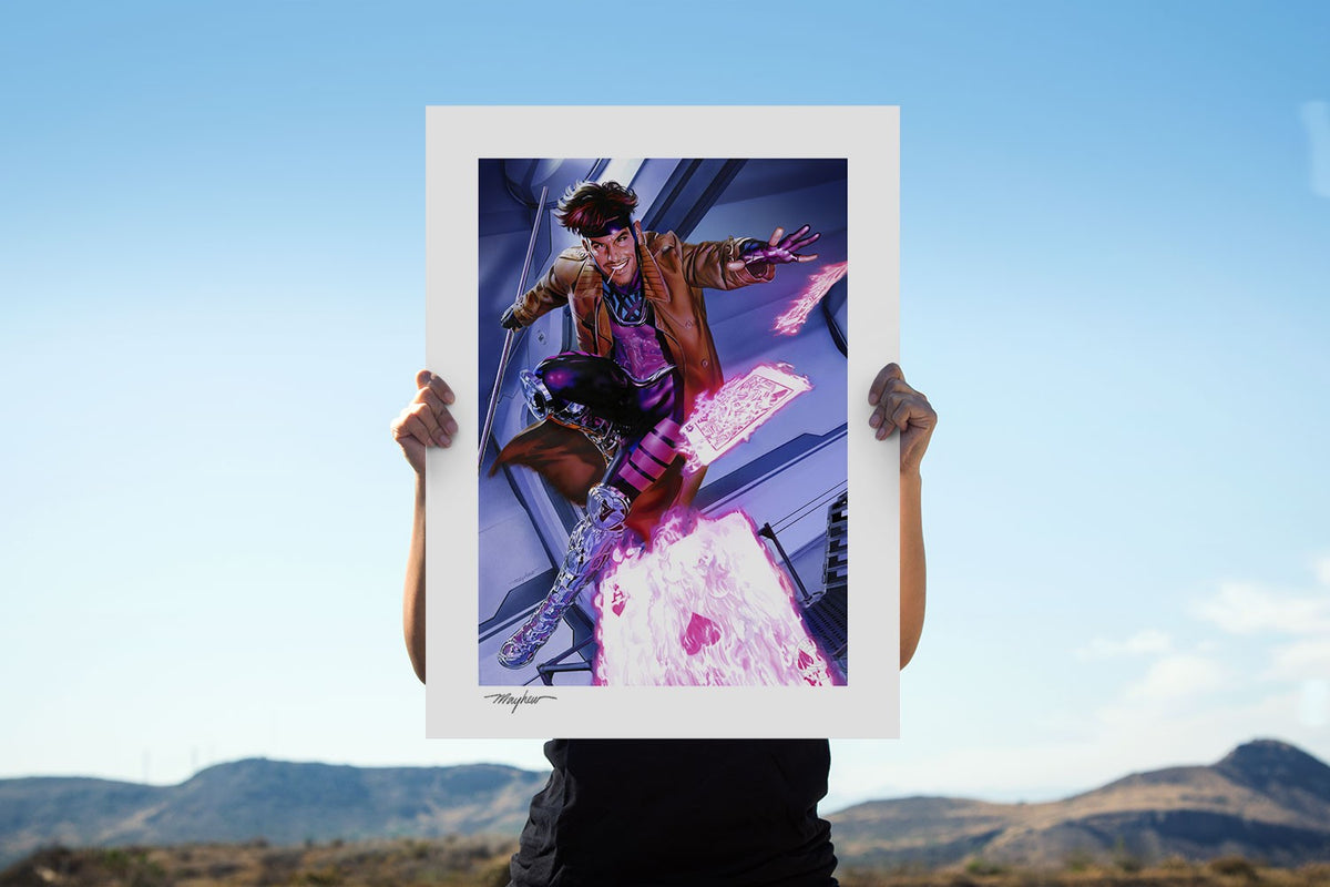 Gambit Marvel Art Print