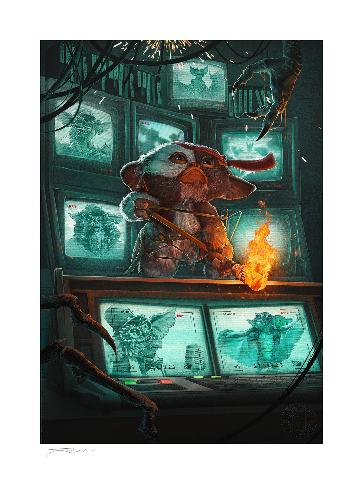 Gremlins: The New Batch Gizmo Art Print