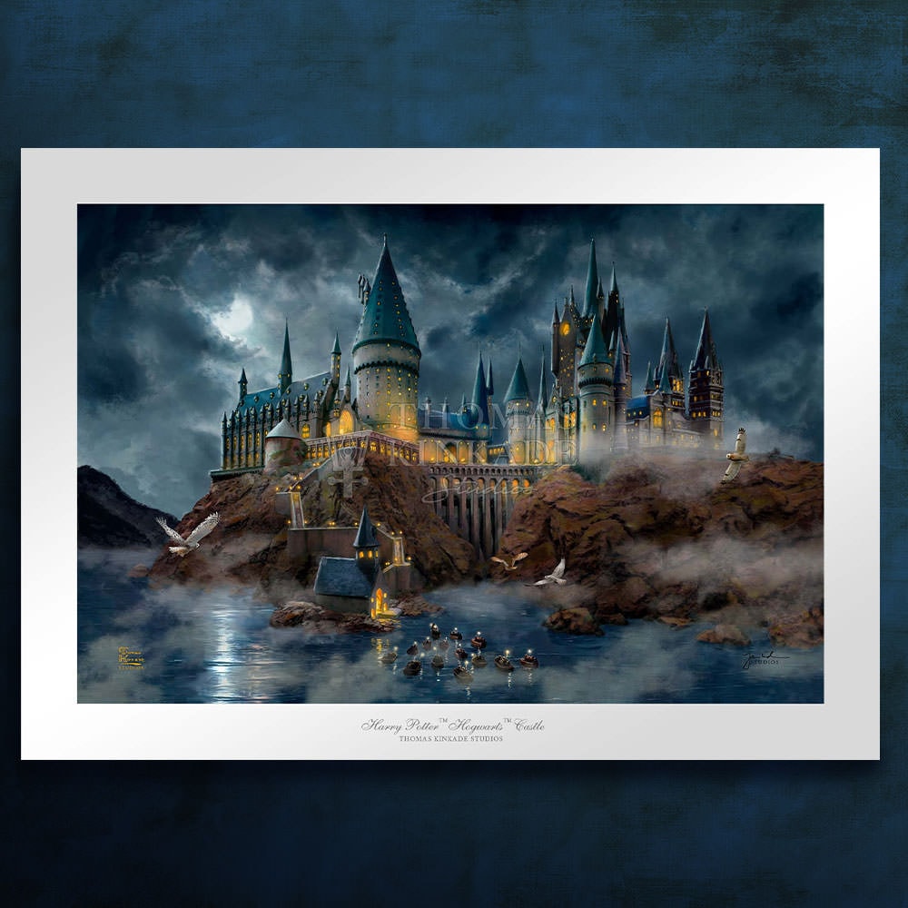 Harry Potter Hogwarts Castle Art Print