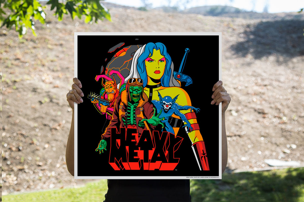 Heavy Metal 'Planet' Taarna Nelson Art Print