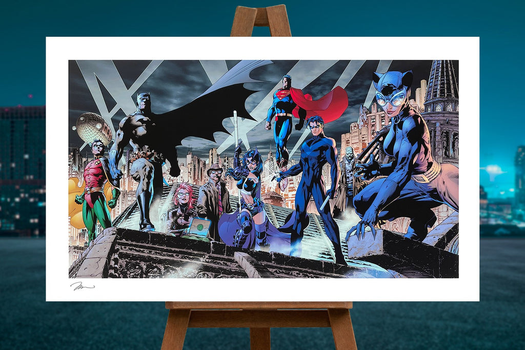 Heroes DC Art Print