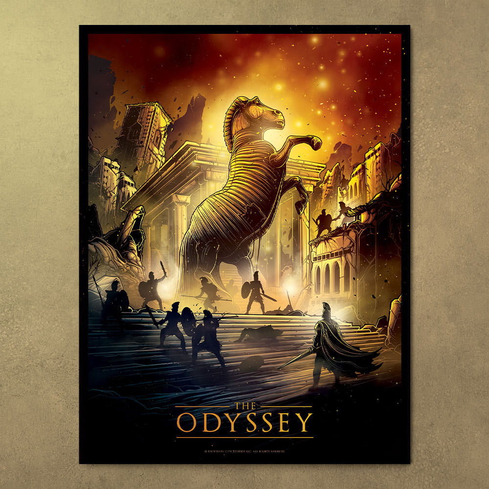 The Odyssey (By Dan Mumford) Movie Poster