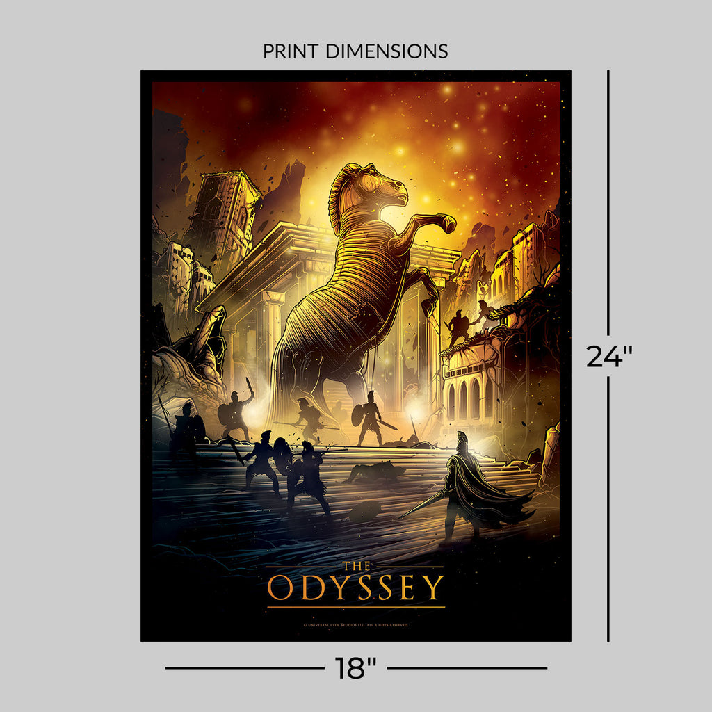 The Odyssey (By Dan Mumford) Movie Poster