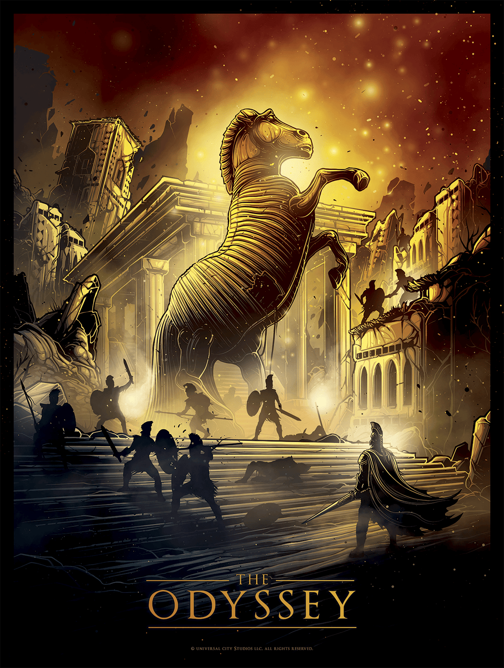 The Odyssey (By Dan Mumford) Movie Poster