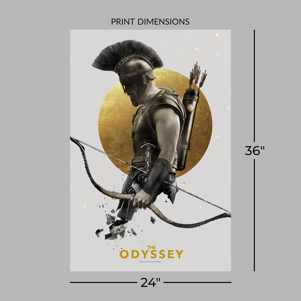 The Odyssey (By Greg Ruth) Movie Poster
