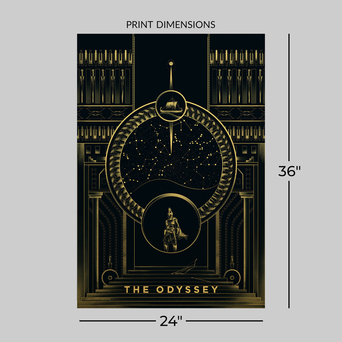 The Odyssey (By Nada Maktari) Movie Poster