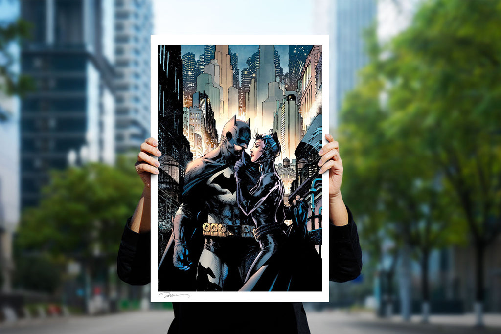 HUSH DC Batman Catwoman Art Print