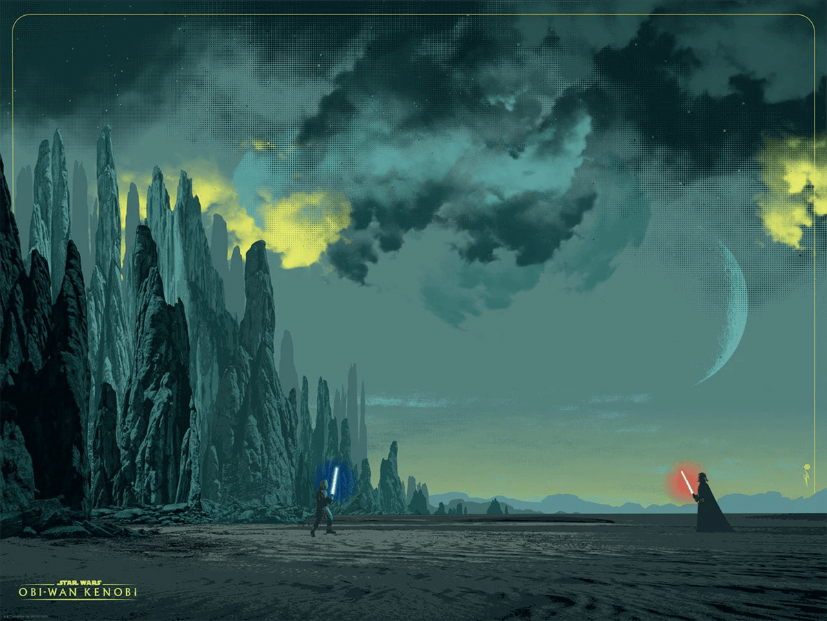 ...I Will Destroy You Star Wars Art Print