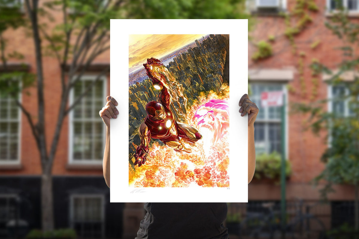 Iron Man: Fire and Fury Marvel Art Print