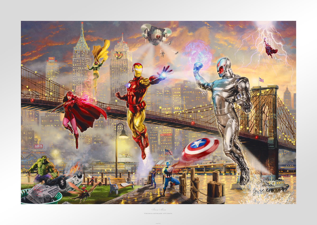 Iron Man Marvel Art Print