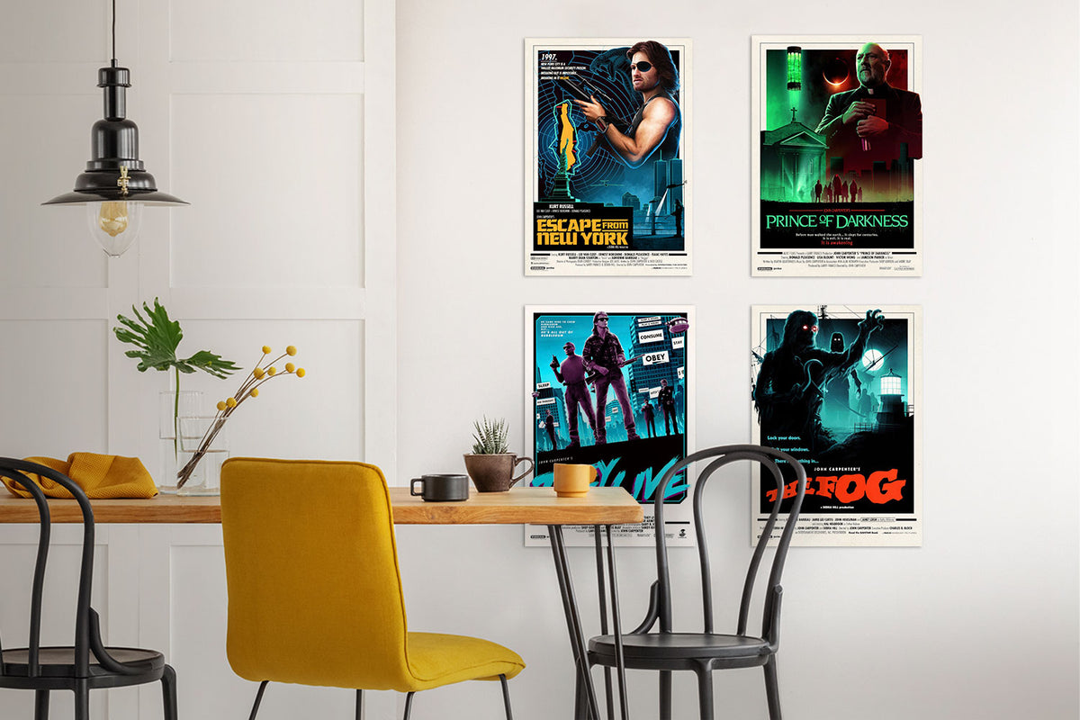 John Carpenter Editions Series Set Snake Plissken Art Print