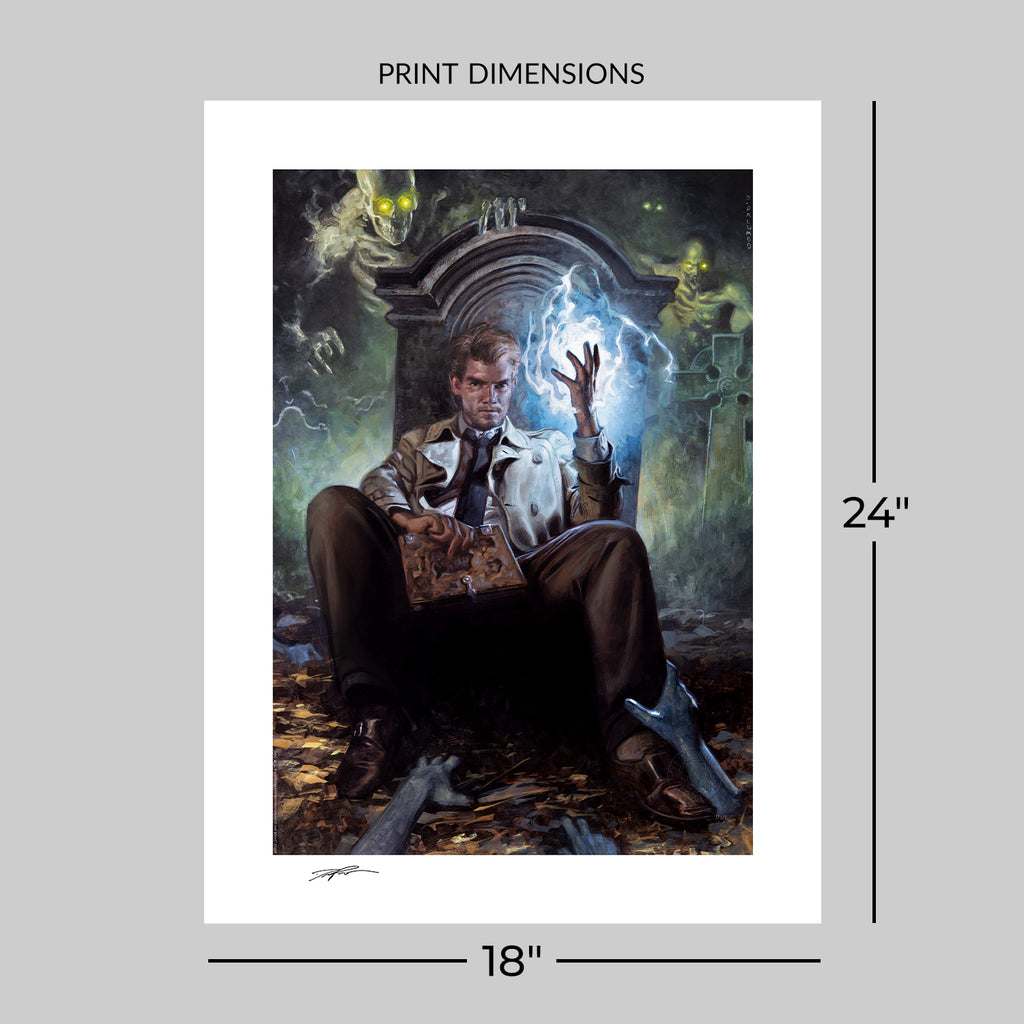 John Constantine DC Art Print