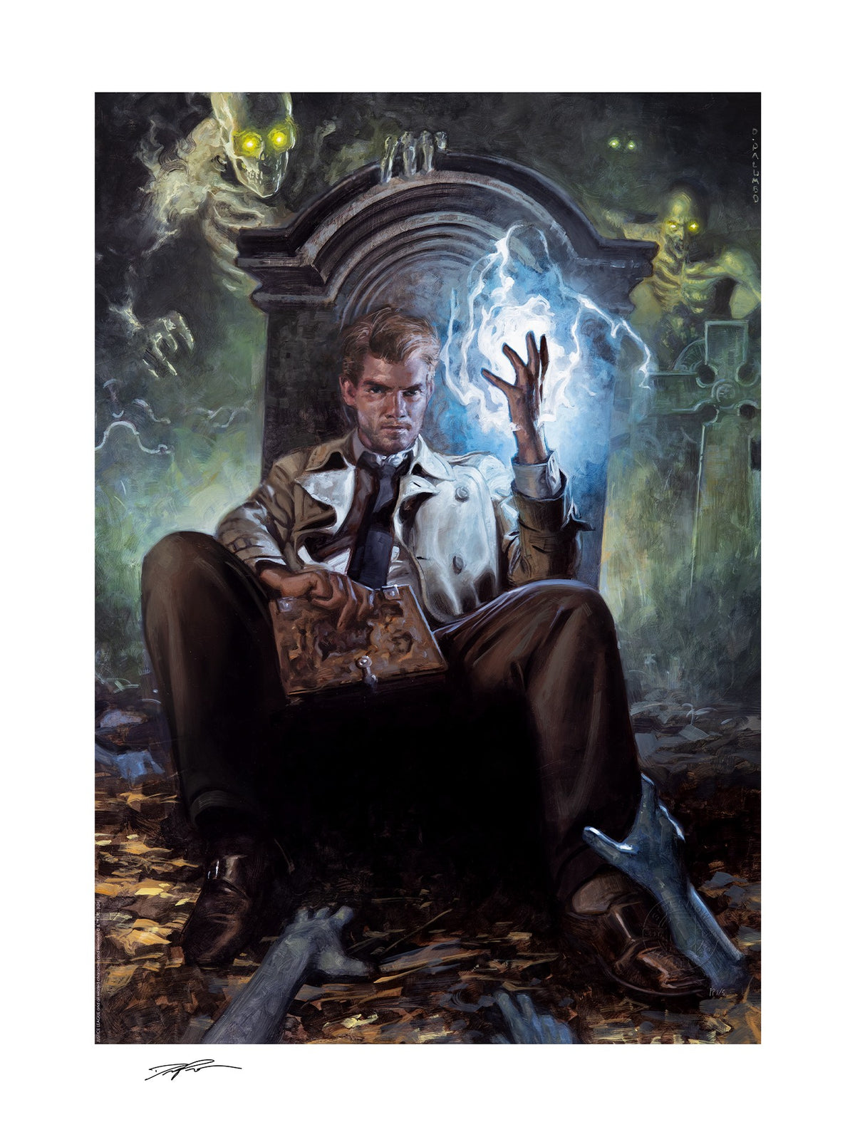 John Constantine DC Art Print