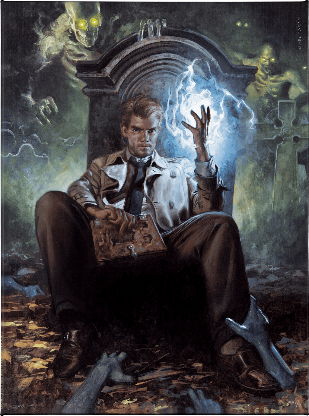 John Constantine DC Art Print