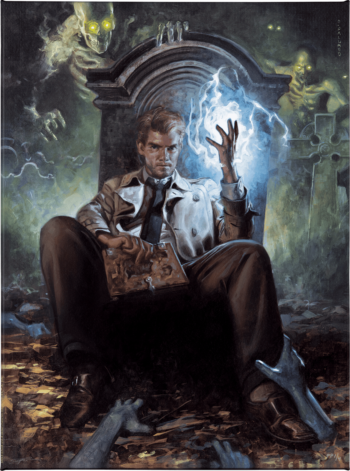 John Constantine DC Art Print