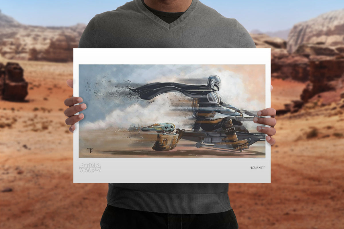 Journey Star Wars Art Print