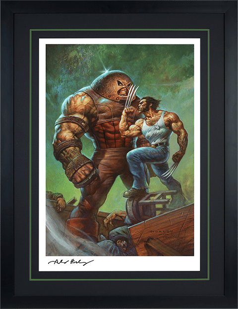 Juggernaut VS Wolverine Marvel Juggernaut Wolverine Art Print