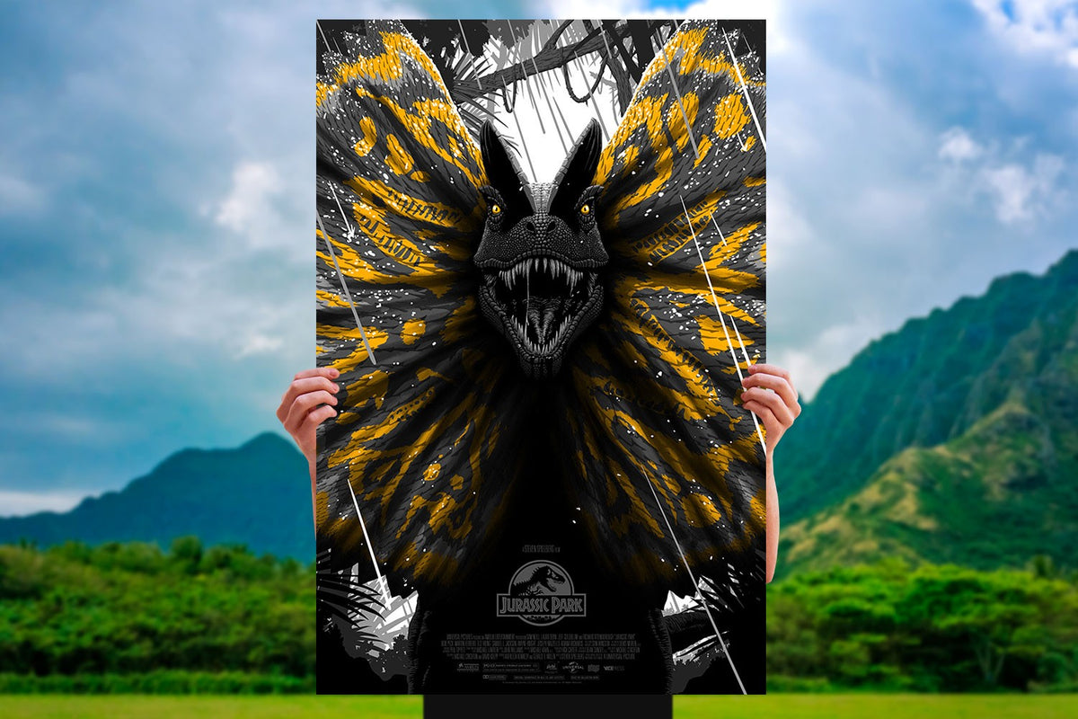 Jurassic Park – “No Wonder You’re Extinct” Dilophosaurus Art Print