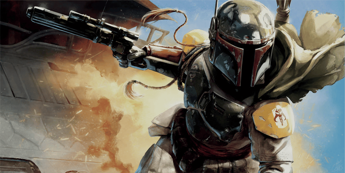 Khetanna's Last Flight Star Wars Boba Fett Art Print