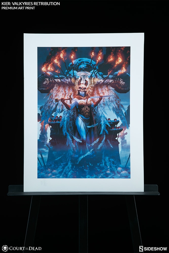 Kier Valkyries Retribution Court of the Dead Art Print