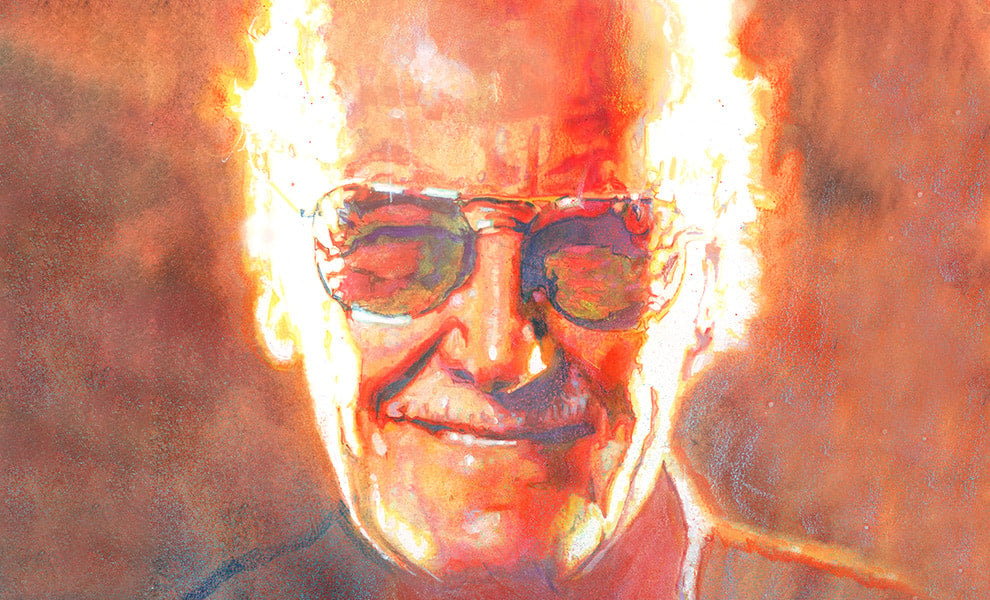 Legends: Stan Lee Art Print