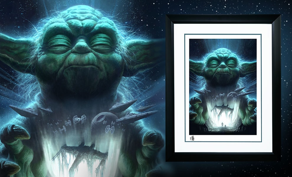 Luminous Beings Are We Star Wars Yoda Art Print
