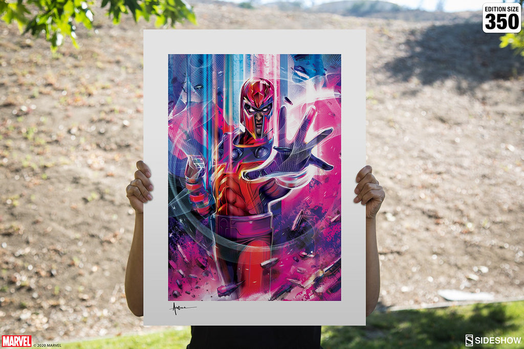 Magneto Marvel Art Print