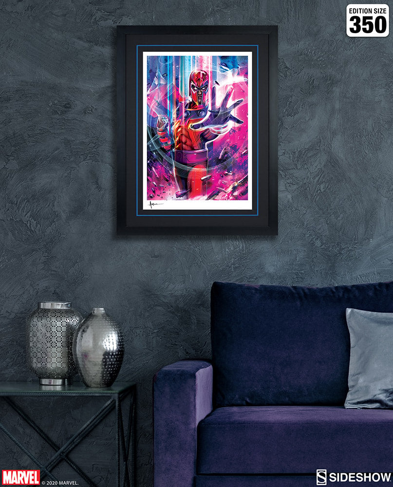 Magneto Marvel Art Print
