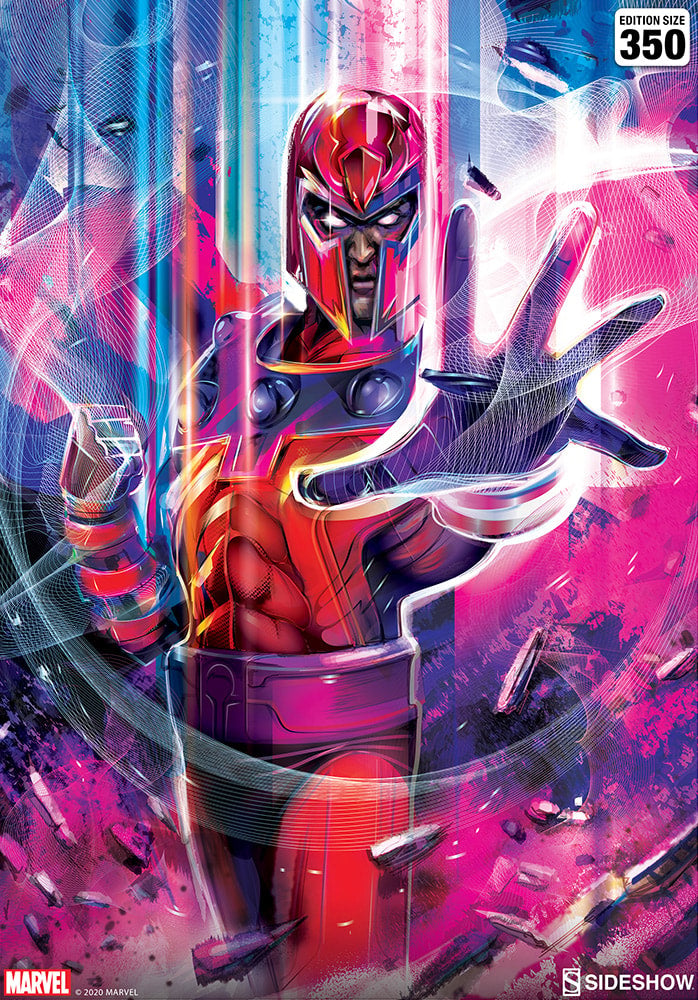 Magneto Marvel Art Print