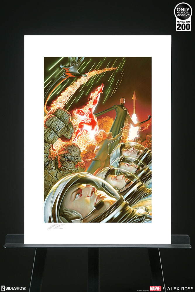 Marvel 75th Anniversary: Fantastic Four Art Print