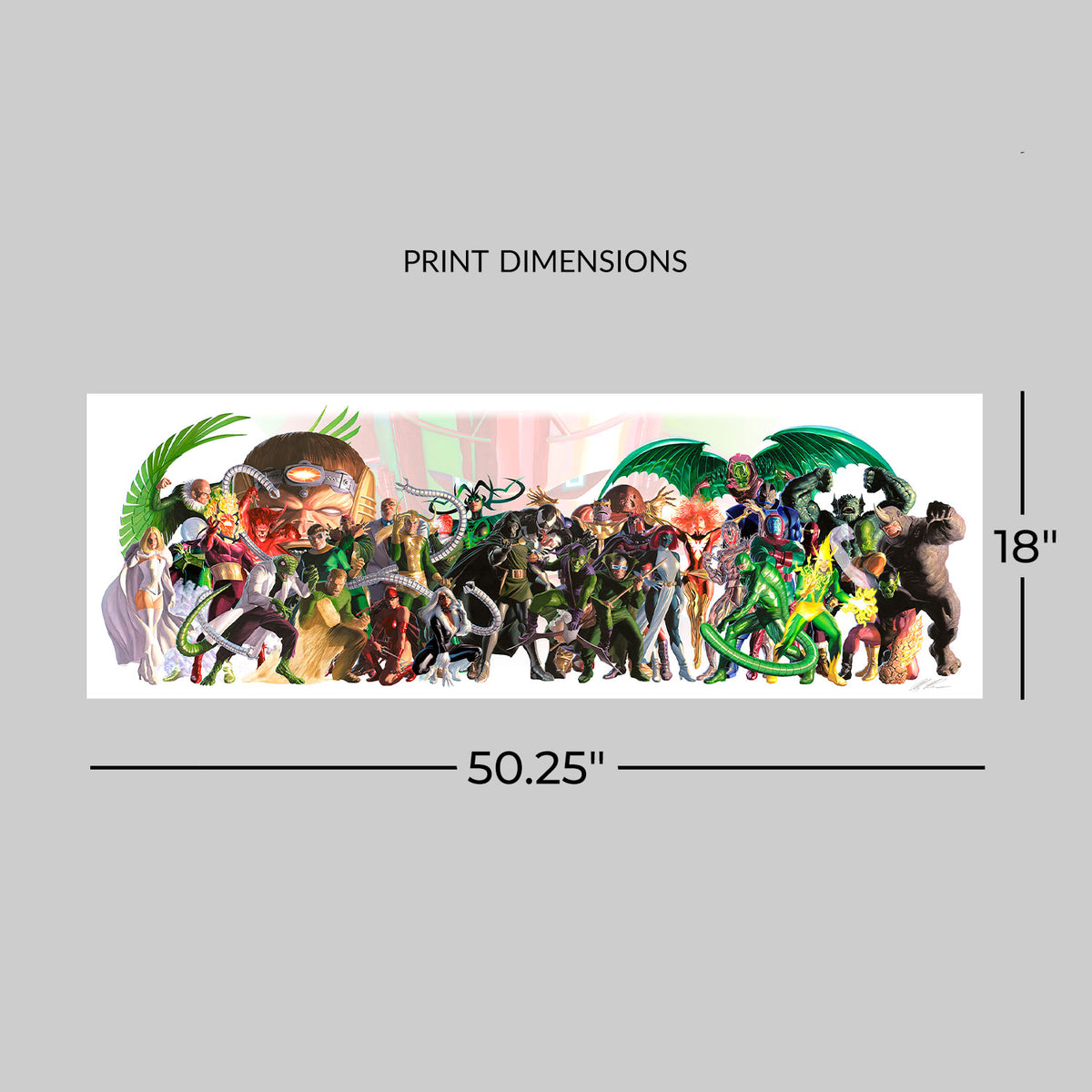 Marvel: Villains Art Print
