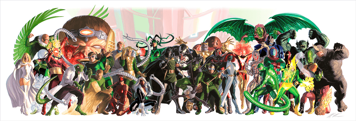 Marvel: Villains Art Print