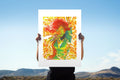 Marvelocity: Phoenix Dark Phoenix Phoenix Art Print