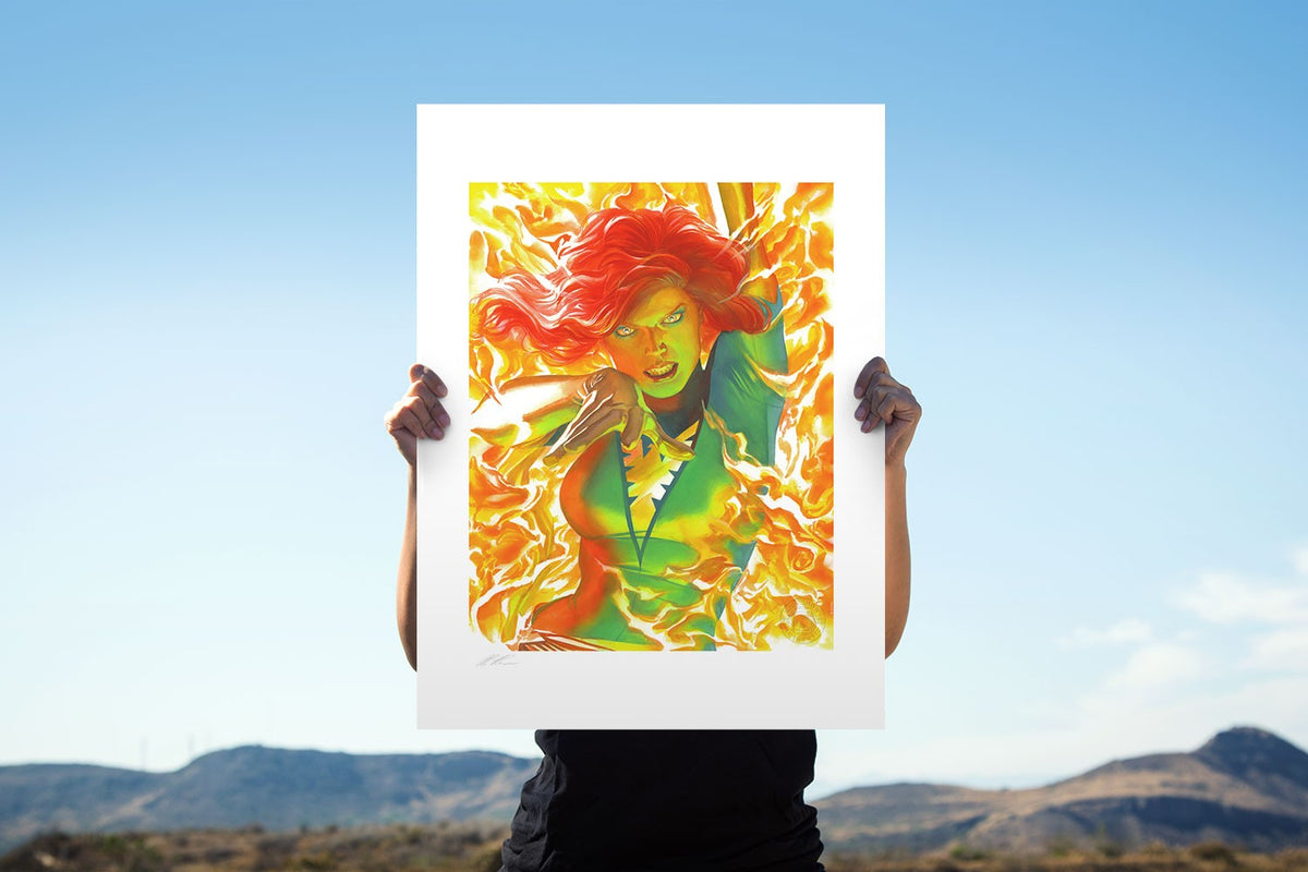 Marvelocity: Phoenix Dark Phoenix Phoenix Art Print