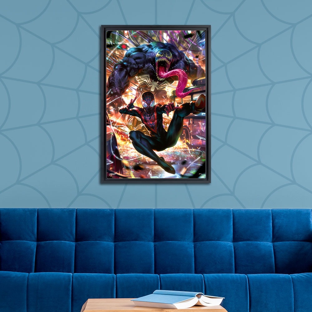 Miles Morales: Spider-Man Marvel Spider-Man Venom Miles Morales Art Print
