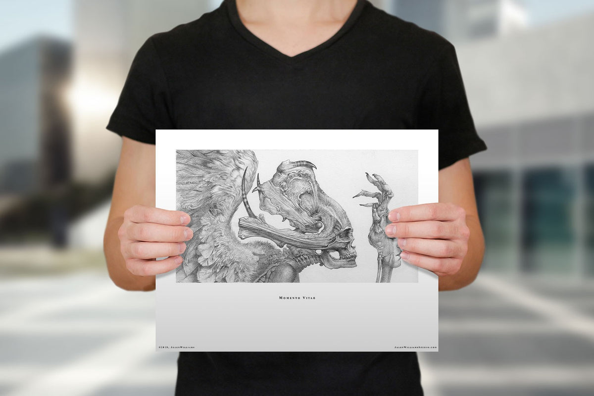 Momento Vitae Allen Williams Art Print