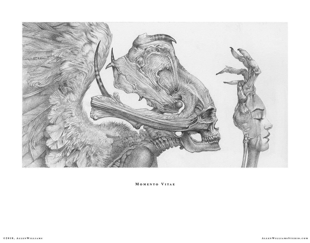 Momento Vitae Allen Williams Art Print