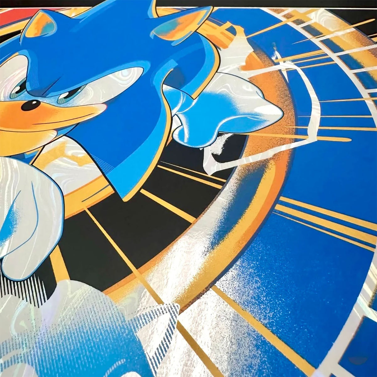 McLaren Racing X Sonic the Hedgehog 1000GP Art Print