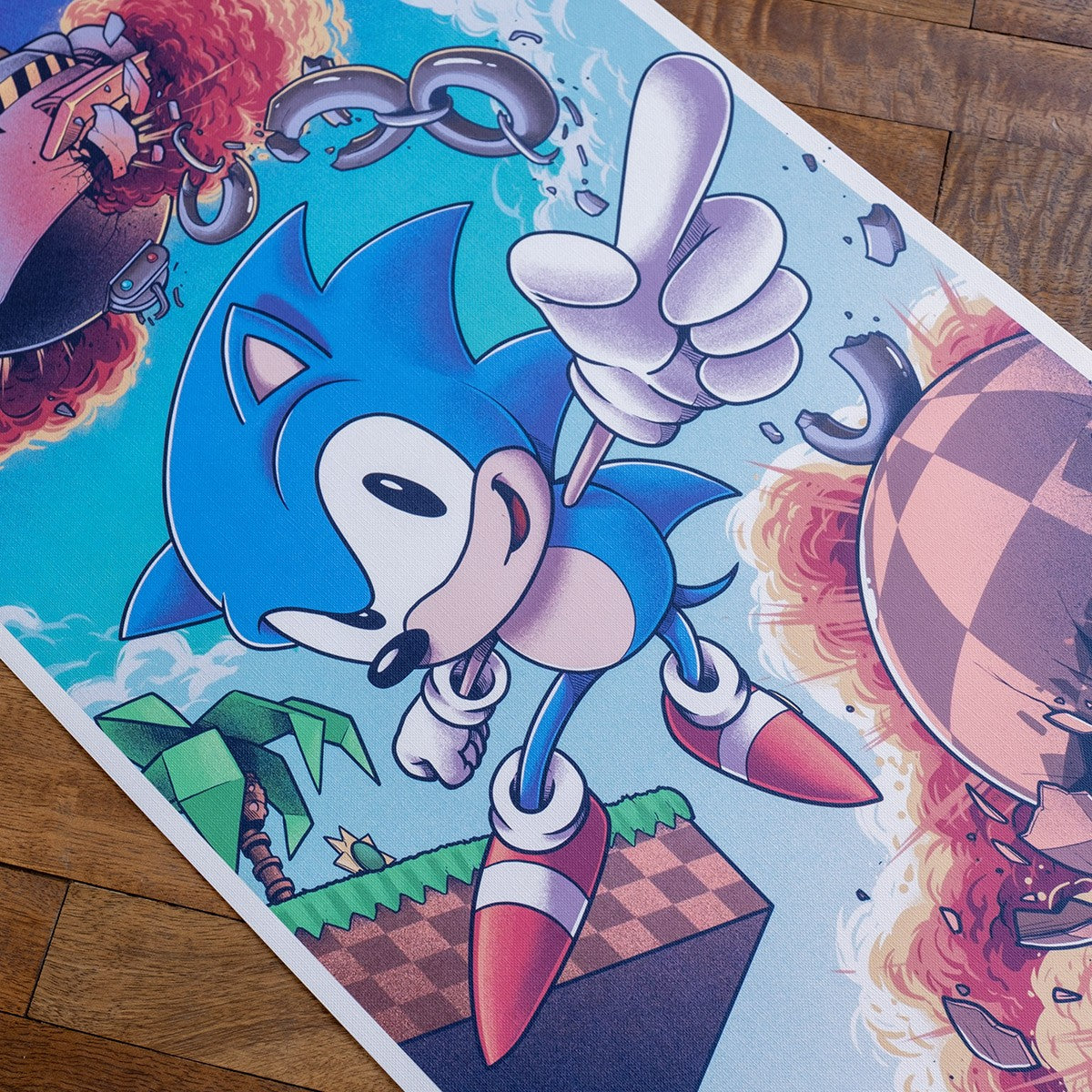 Sonic the Hedgehog Art Print