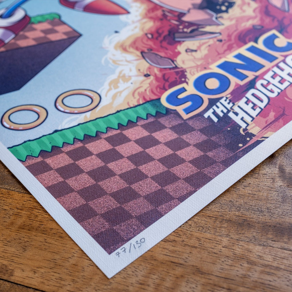 Sonic the Hedgehog Art Print