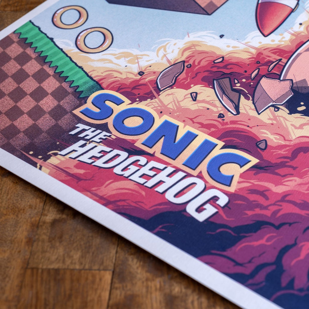 Sonic the Hedgehog Art Print