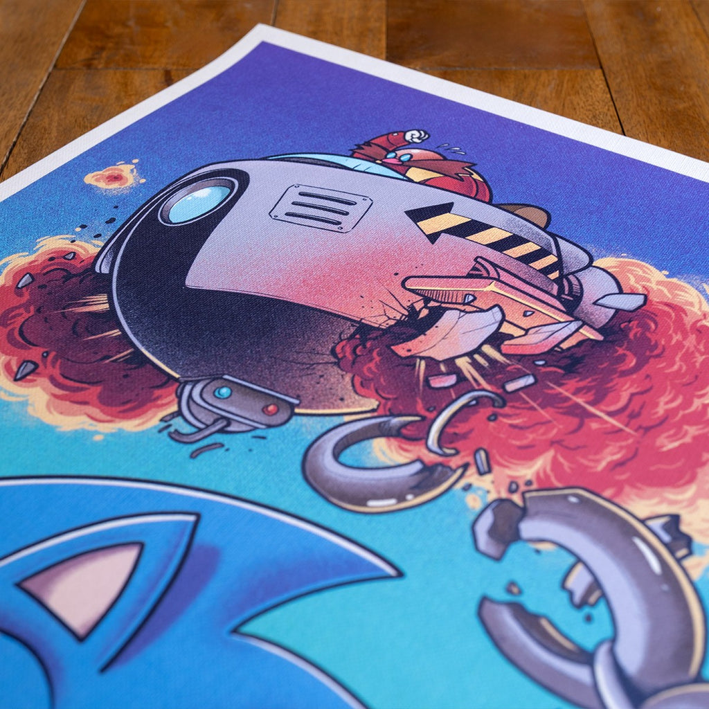 Sonic the Hedgehog Art Print